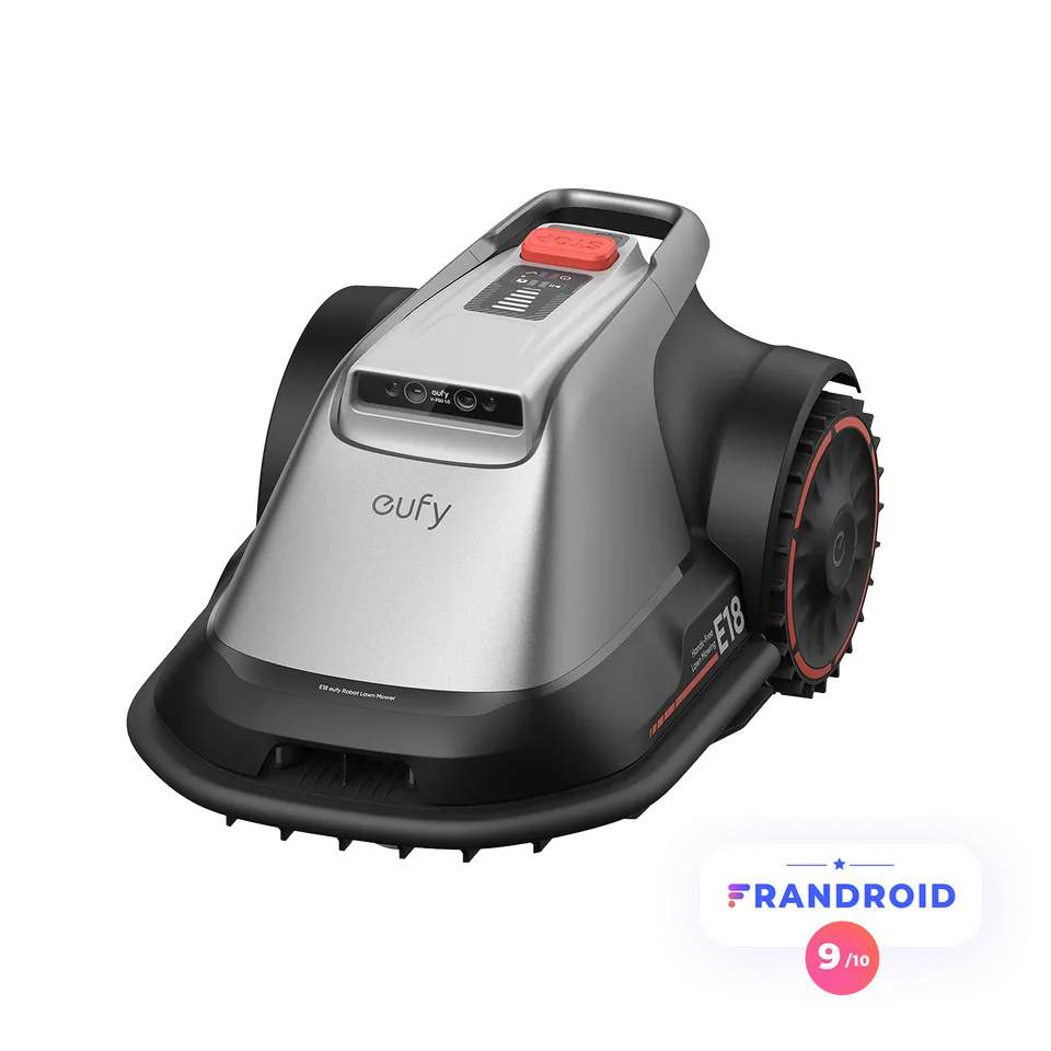 eufy-robot-tondeuse-e18-tondeuse-robot-sans-c-ble-fsd-pure-vision-cartographie-a image 1