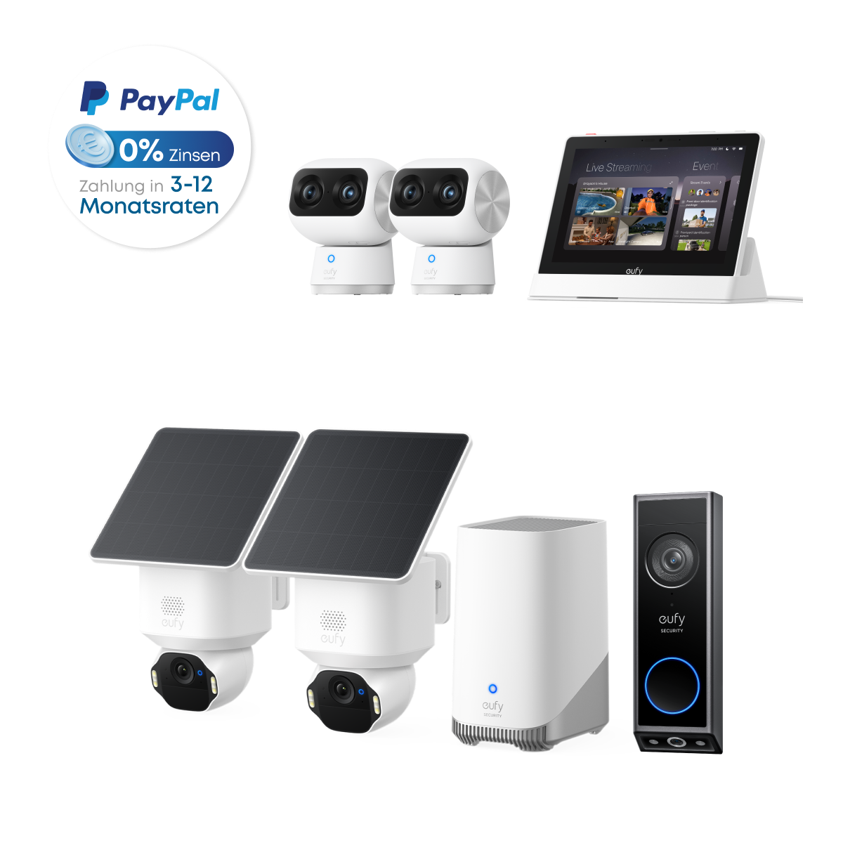 eufy-solocam-e42-kit-2-homebase-s380-s350-kit-2-smart-display-sonnette-e340 image 2
