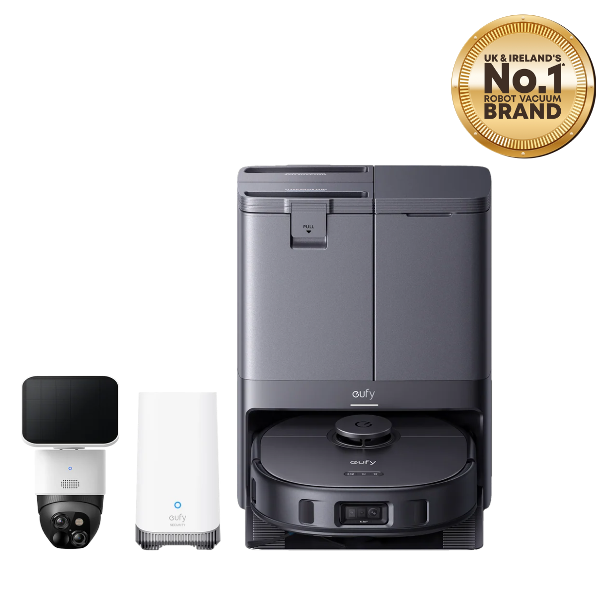 eufy-x10-pro-omni-solocam-s340-homebase-s380-pack-robot-laveur-8-000-pa-et-cam-r image 2