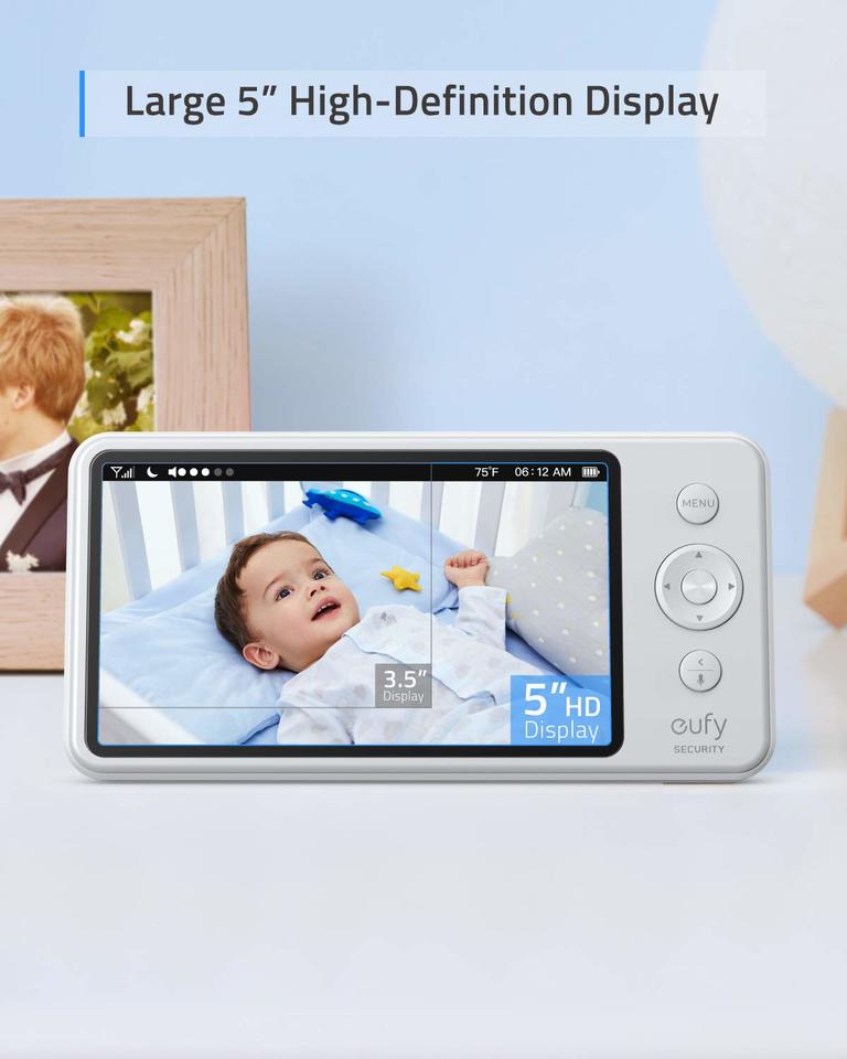 eufy-baby-monitor-e110-cran-5-720p-avec-objectif-grand-angle image 2