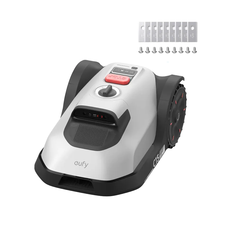 eufy-robot-tondeuse-c15-solo-sans-garage-bo-te-de-lames image 1