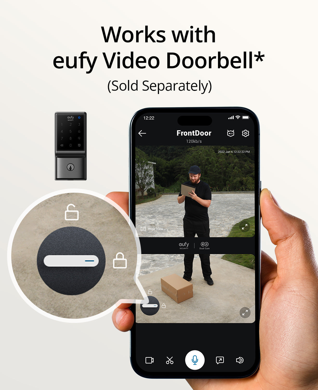 eufy-smart-lock-c210-serrure-connect-e-wi-fi-5-en-1-avec-clavier-tactile image 4