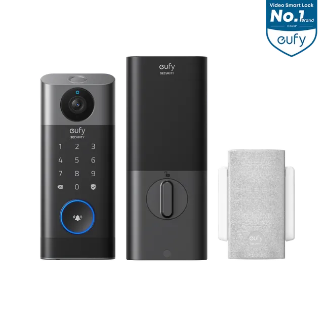 eufy-video-smart-lock-s330-serrure-connect-e-avec-cam-ra-2k image 1