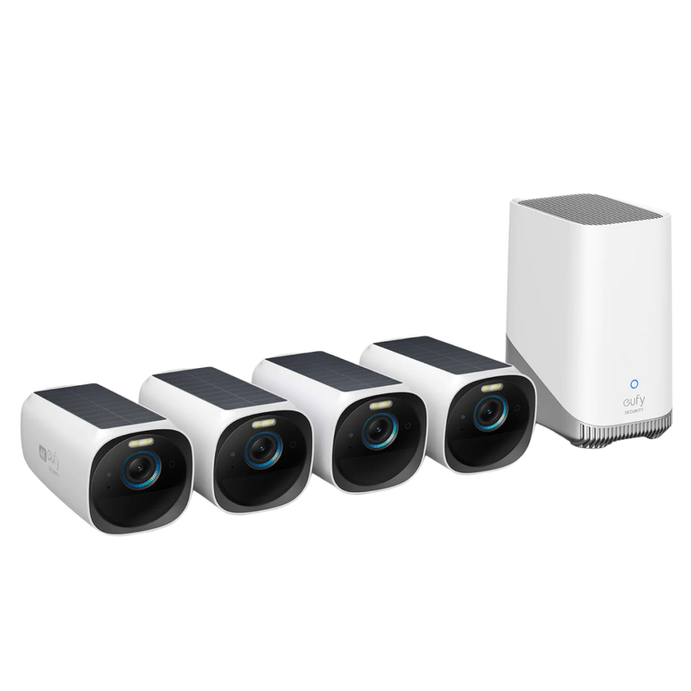 eufy-eufycam-s3-pro-kit-4-cam-ras-ext-rieures-solaires-4k-homebase-3-sans-hdd image 2