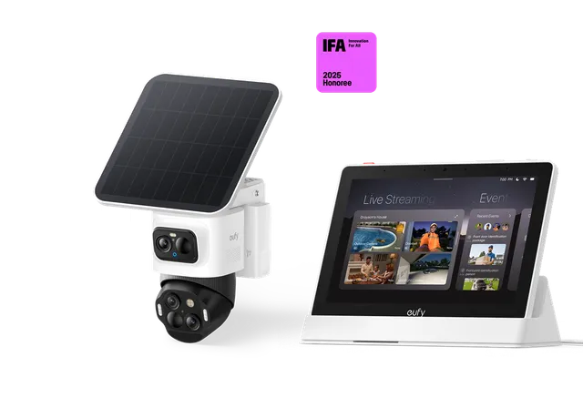eufy-eufycam-s4-smart-display-cam-ra-bullet-ptz-solaire image 1