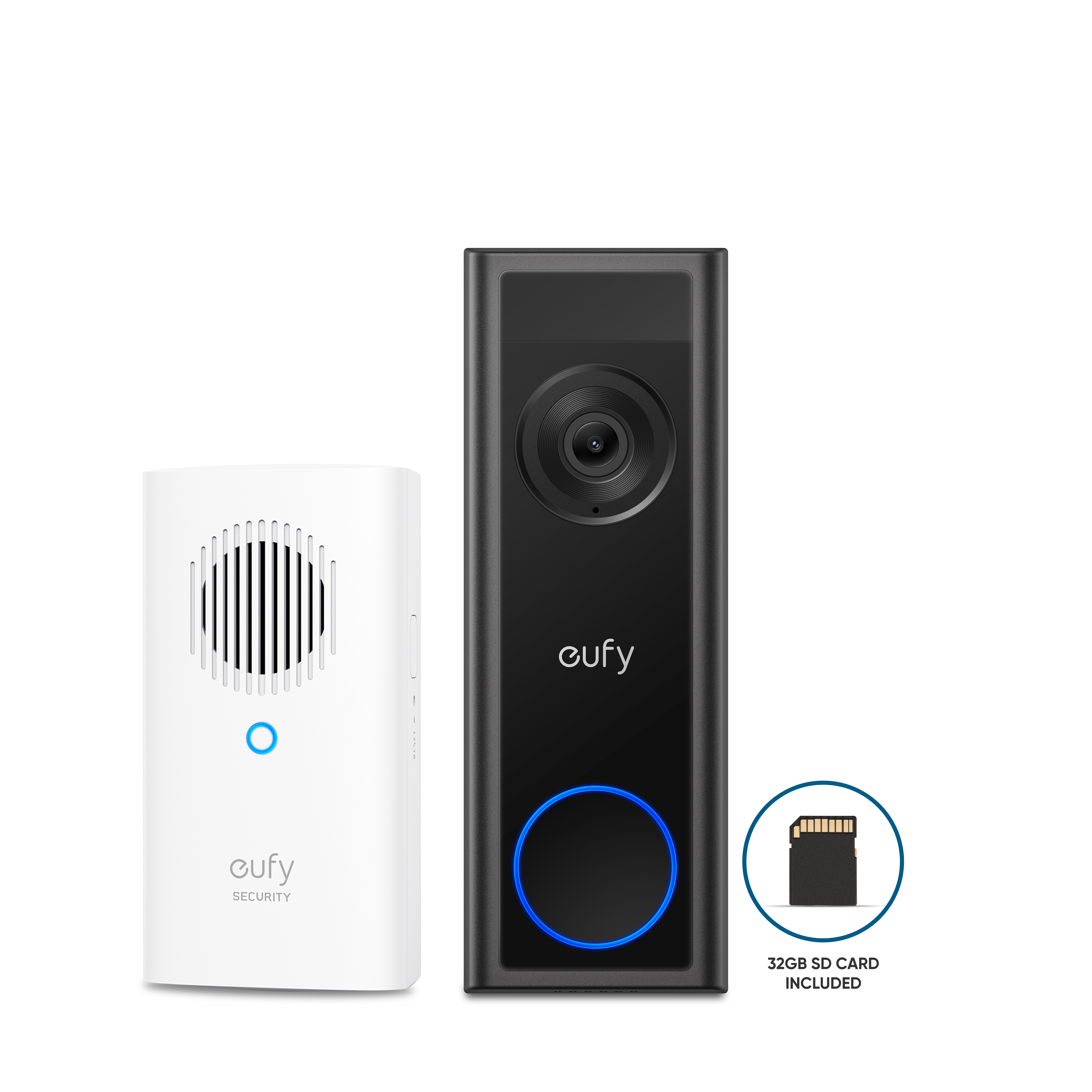 eufy-video-doorbell-c31-avec-carillon-sonnette-vid-o-2k-fhd image 1