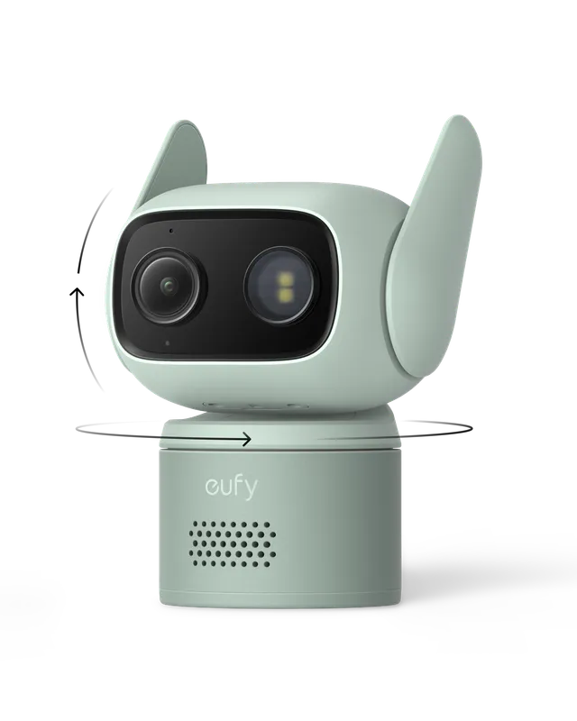 eufy-wired-cam-c31-cam-ra-de-surveillance-filaire-full-hd-pan-tilt-360-verte image 1