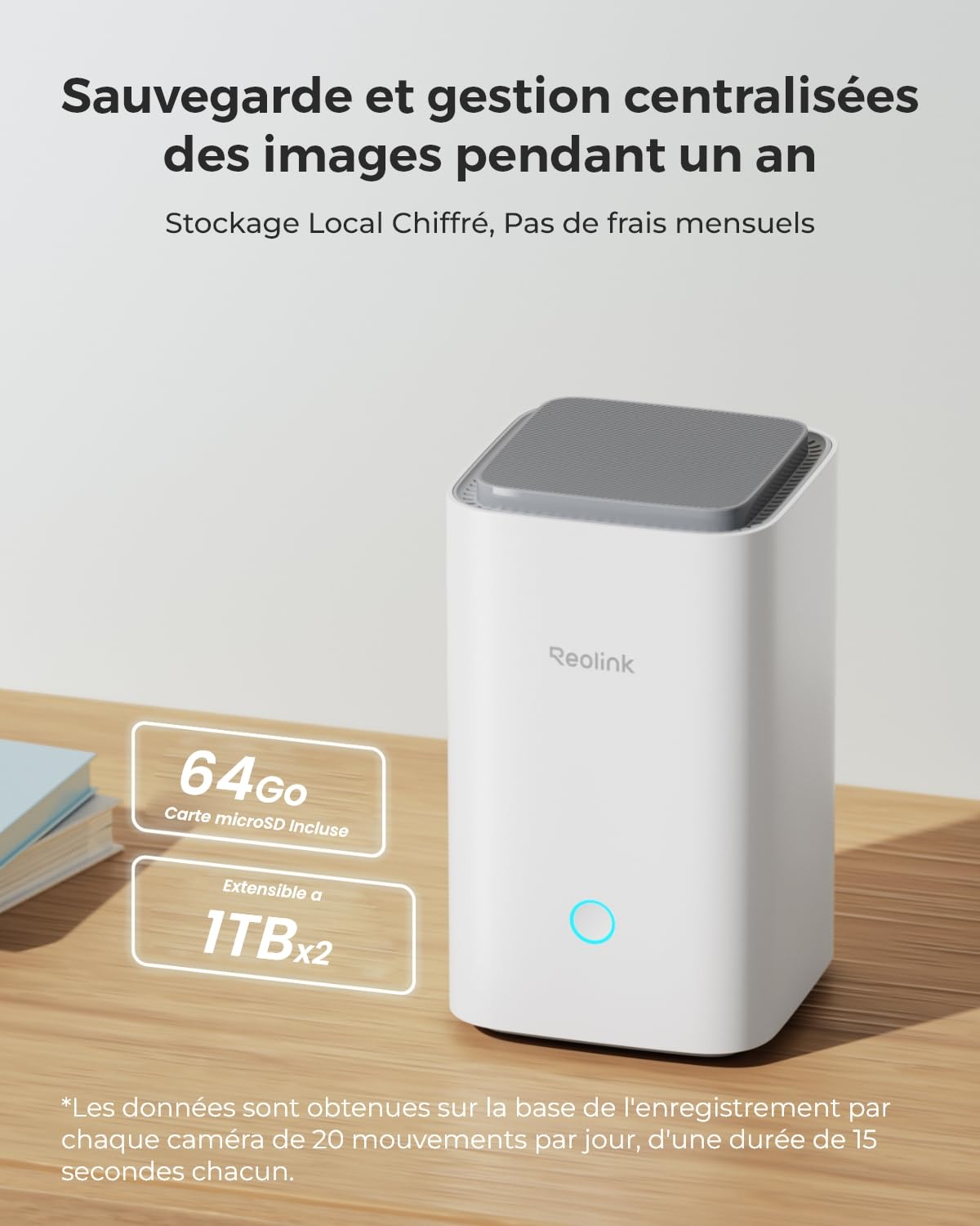 reolink-argus-kit-cam-ras-surveillance-sans-fil-4k-8mp-home-hub-vision-nuit-coul image 2