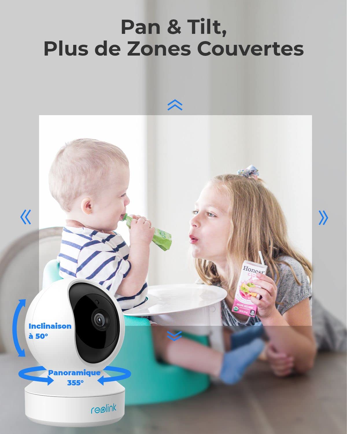 reolink-e1-pro-reconditionn-cam-ra-surveillance-wifi-int-rieure-4mp-ptz-pan-355- image 4