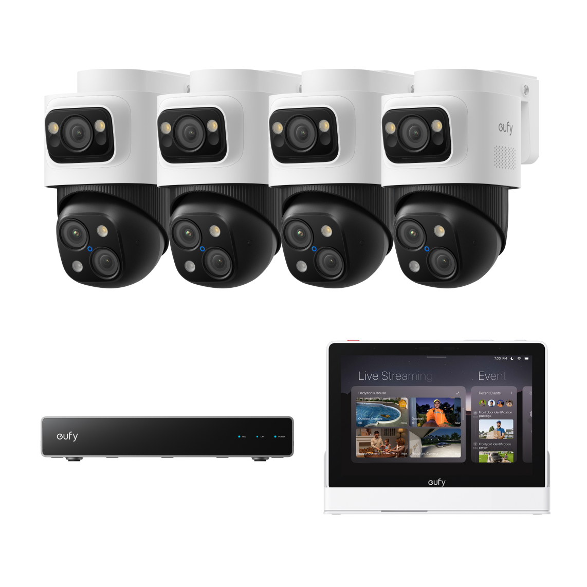 eufy-home-poe-professional-ecosystem-starter-kit-4-cam-ras-s4-nvr-s4-cran-e10 image 1