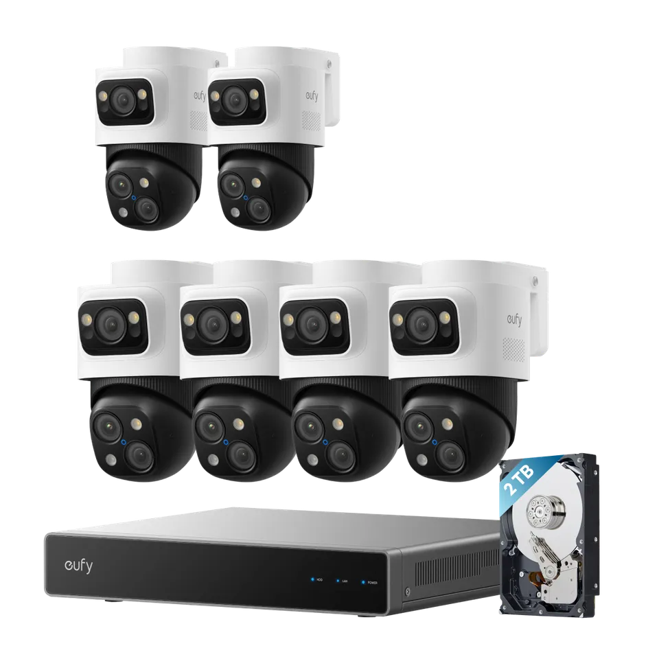 eufy-syst-me-poe-nvr-s4-max-2-cam-ras-poe-cam-s4-add-ons-4k image 1