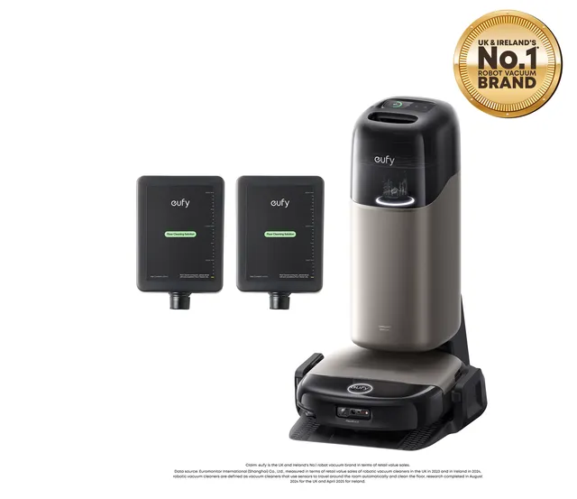 eufy-omni-s2-robot-aspirateur-laveur-2-flacons-de-solution-de-nettoyage-eufy image 1