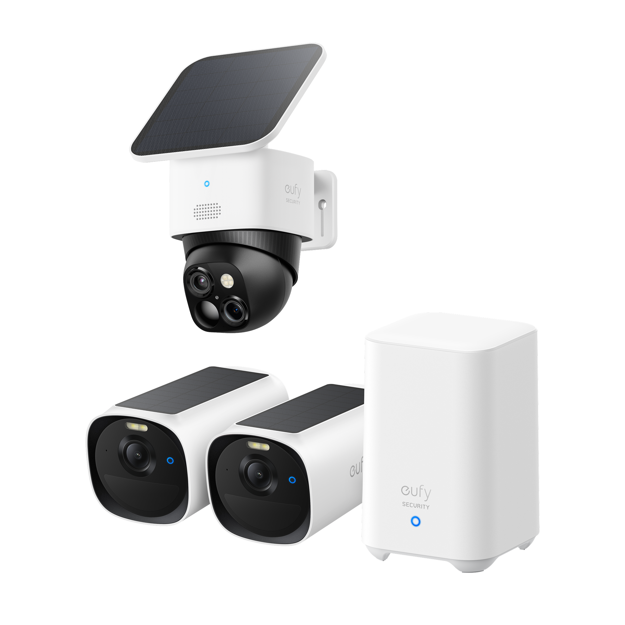 eufy-eufycam-e40-kit-2-cam-ras-homebase-2-solocam-s340 image 1