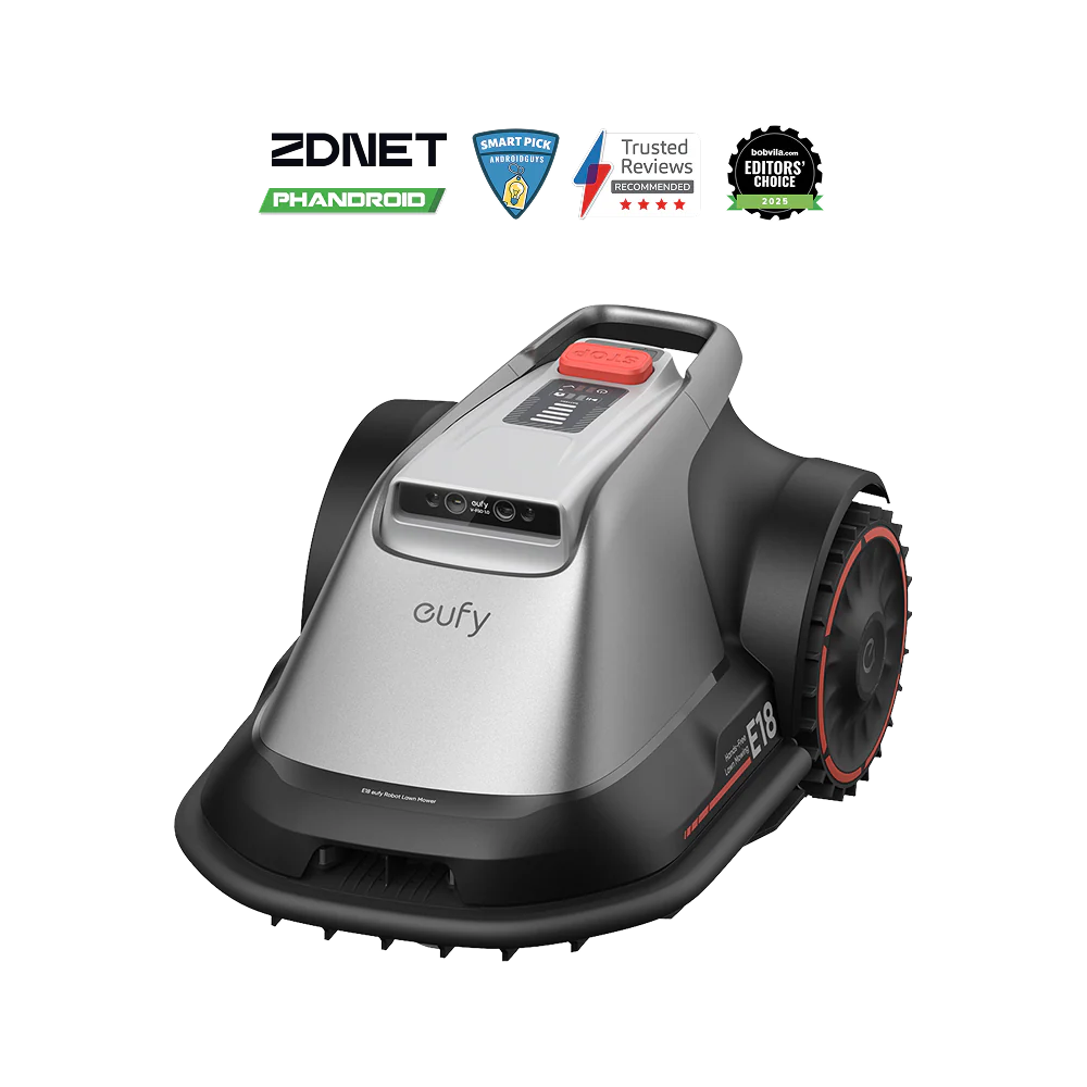 eufy-robot-tondeuse-e18-sans-fil-avec-technologie-pure-vision-fsd image 1