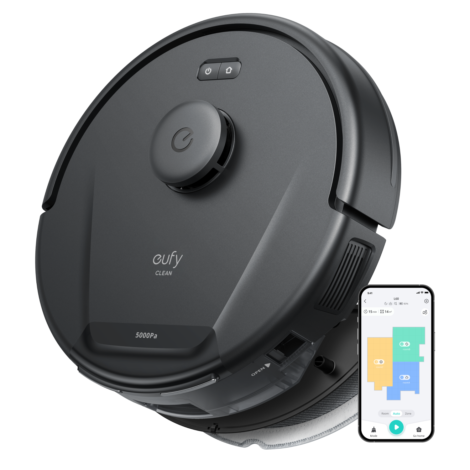 eufy-l60-hybrid-aspirateur-robot-laveur-5000-pa image 1
