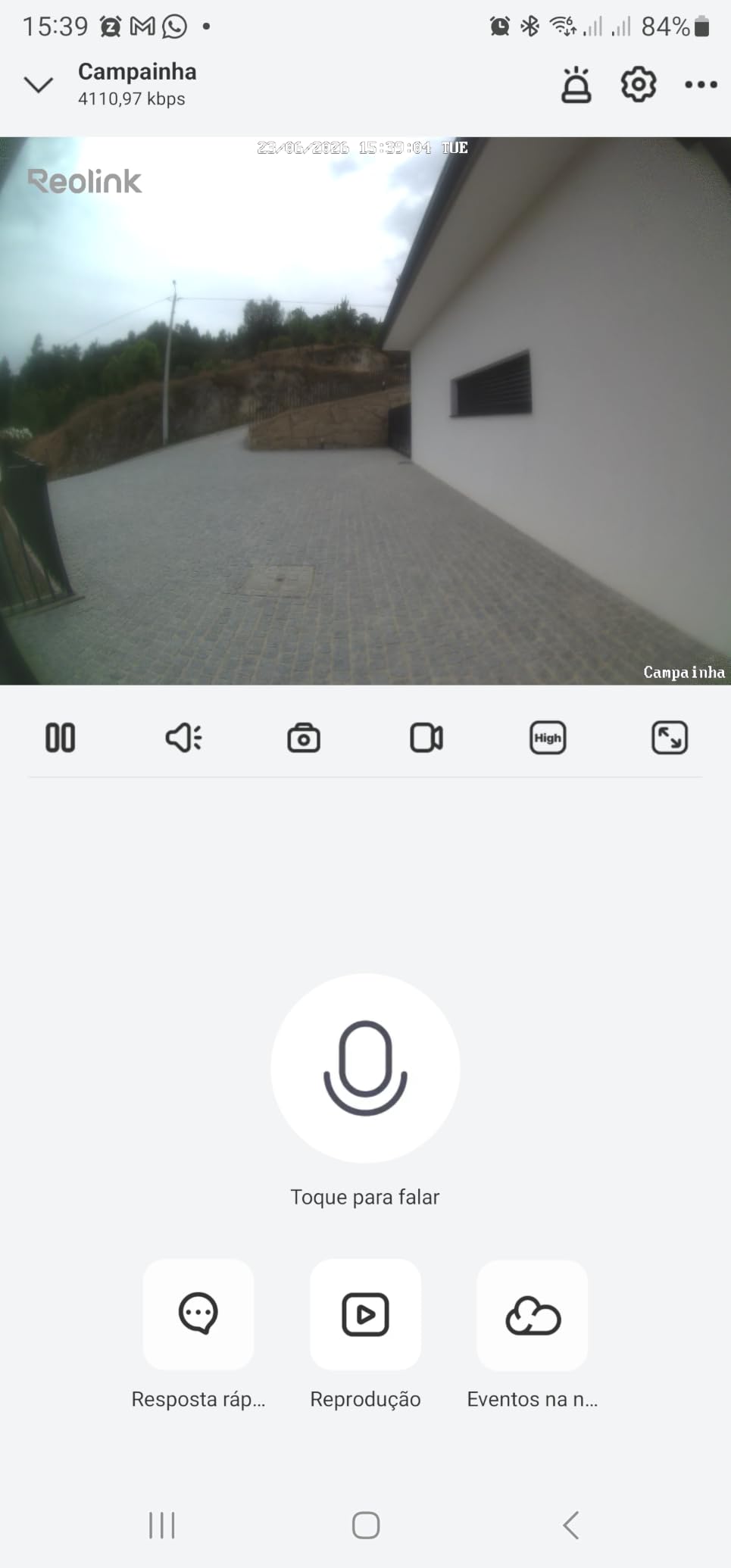 Très nette, appli complète