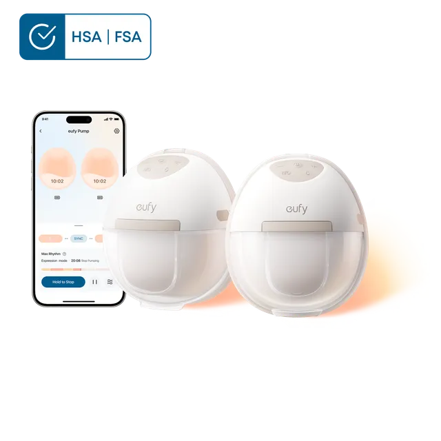 eufy-wearable-breast-pump-e20-tire-lait-portable-sans-mains-avec-technologie-cha image 1