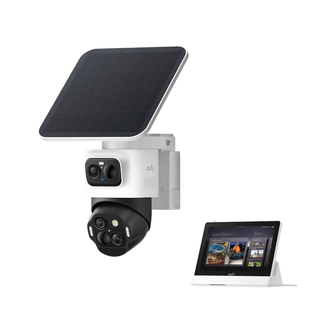 eufycam-s4-smart-display-e10-cam-ra-double-objectif-4k-cran image 1