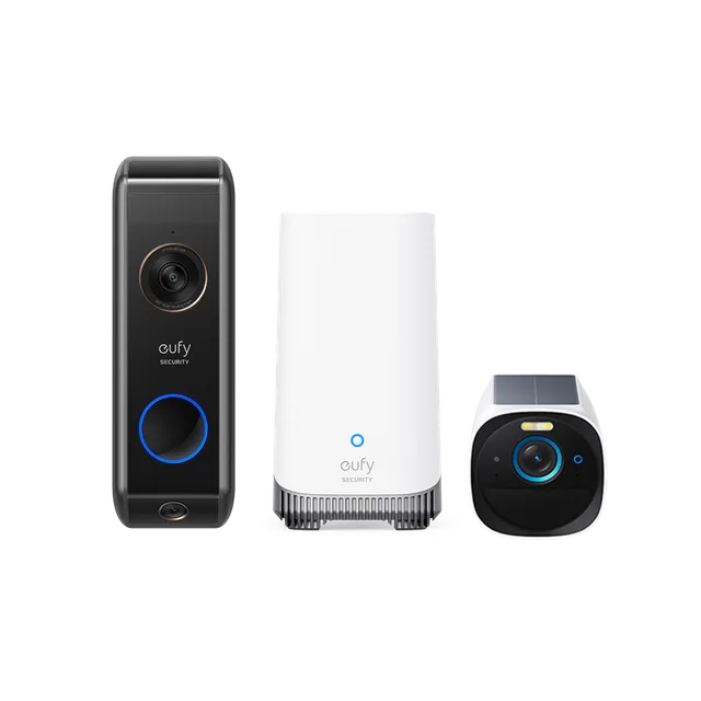 eufy-eufycam-s330-video-doorbell-s330-homebase-3-pack-s-curit image 1