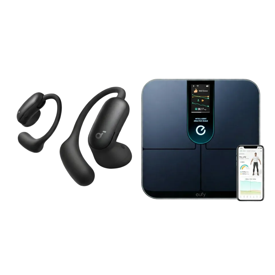 eufy-smart-scale-p3-soundcore-aerofit-2-pro-balance-connect-e-et-couteurs image 1