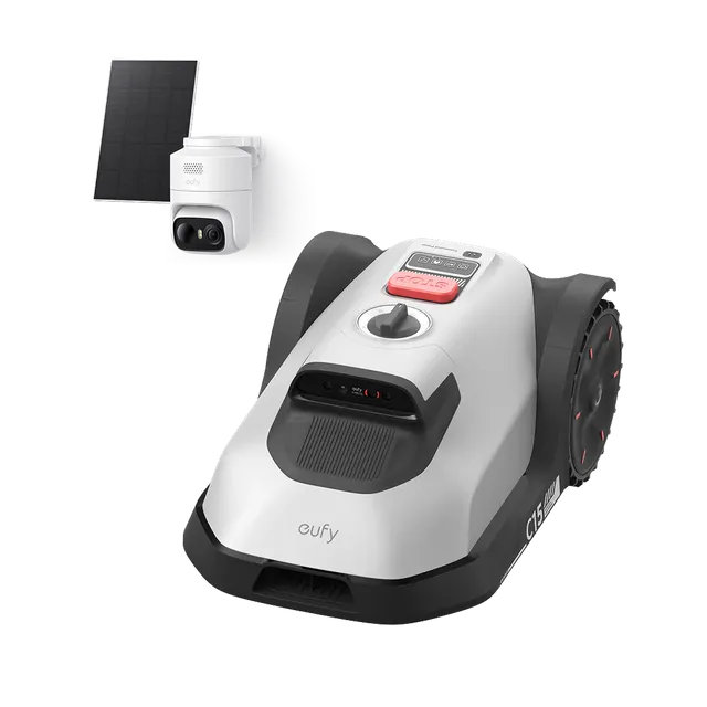 eufy-robot-tondeuse-c15-solo-sans-garage-eufycam-c37-solo image 1
