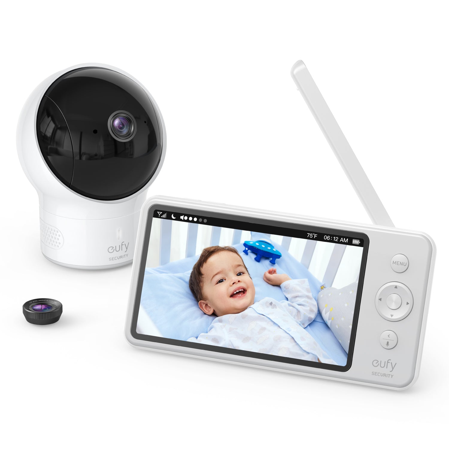 eufy-baby-monitor-e110-cran-5-720p-avec-objectif-grand-angle image 8