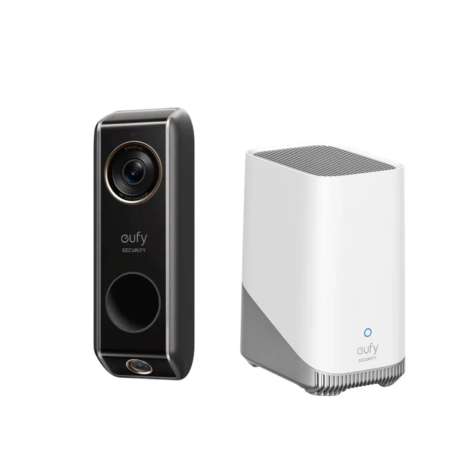 eufy-sonnette-vid-o-s330-eufy-security-video-doorbell-homebase-s380-double-cam-r image 1
