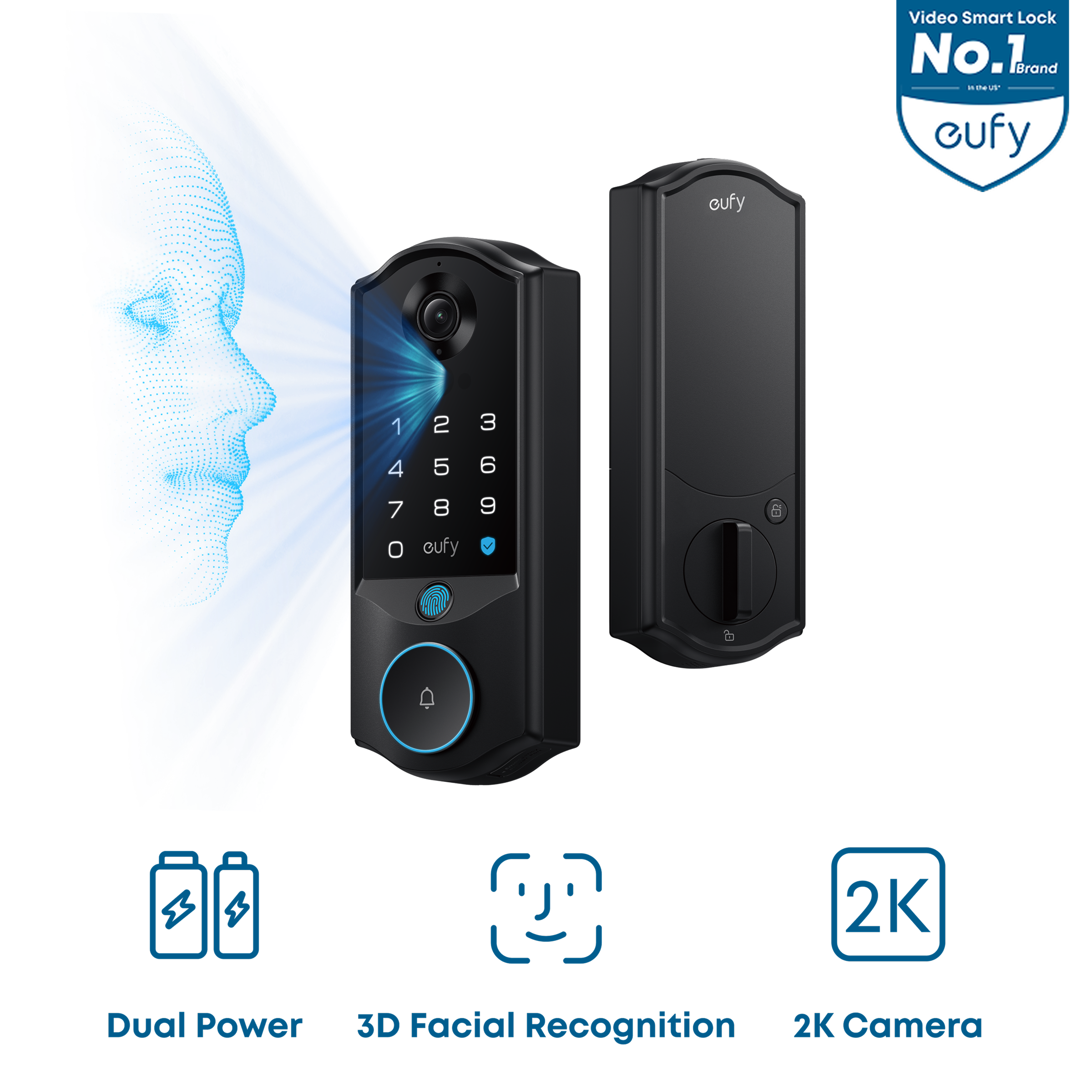 eufy-smart-lock-e40-familock-serrure-connect-e-avec-reconnaissance-faciale-cam-r image 1