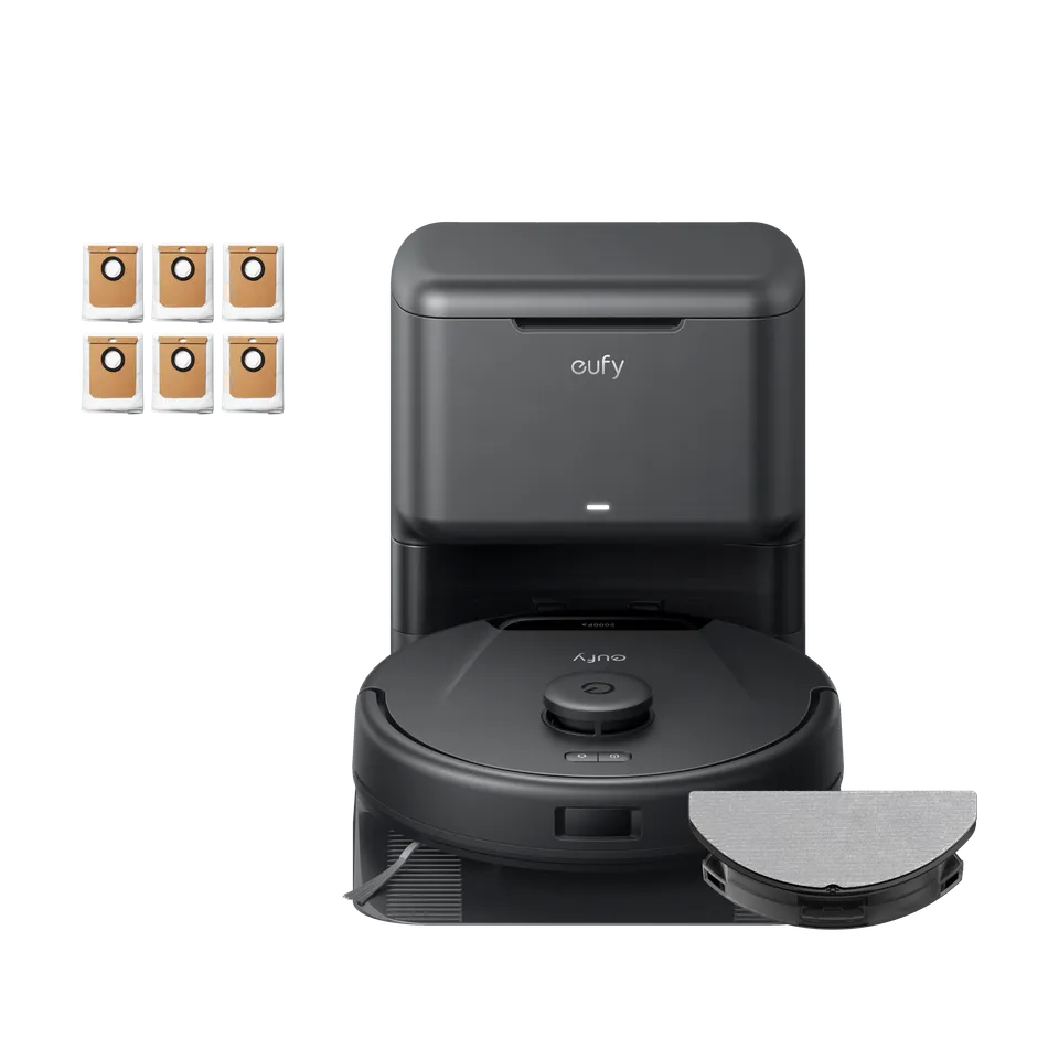 eufy-l60-hybrid-aspirateur-robot-station-vidage-auto-6-sacs image 1