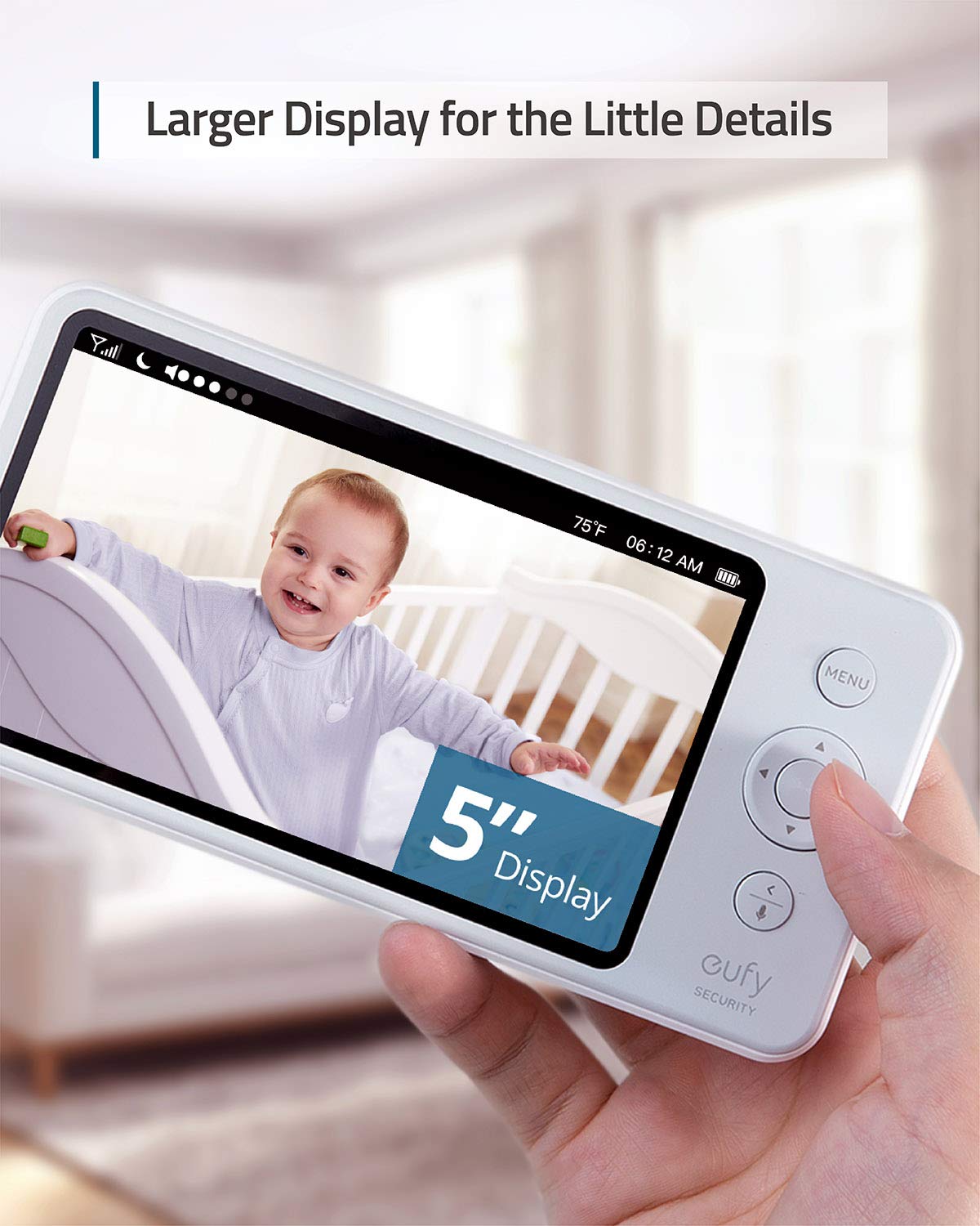 eufy-baby-e210-spaceview-pro-moniteur-vid-o-b-b-5-pouces-720p image 3
