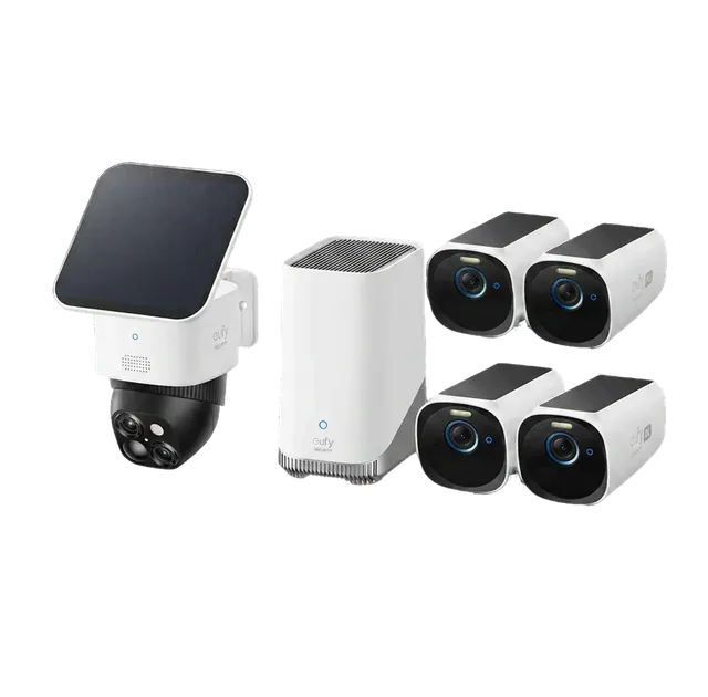 eufy-eufycam-3-s330-kit-de-s-curit-avanc-cam-ra-sans-fil-4k-avec-panneau-solaire image 1