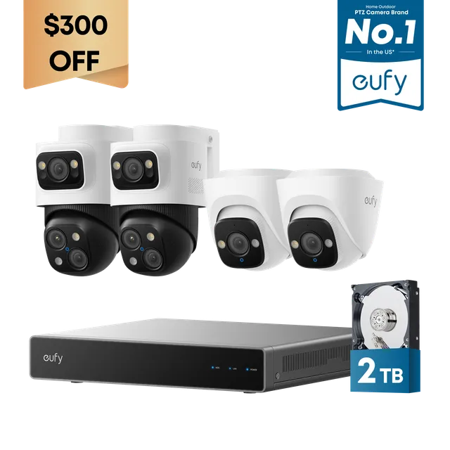 eufy-poe-nvr-security-system-s4-kit-5-cam-ras-4k-2k image 1