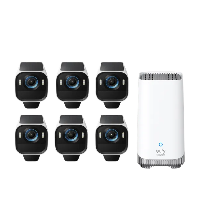 eufy-eufycam-s3-pro-kit-6-cam-ras-4k-solaire-2 image 1