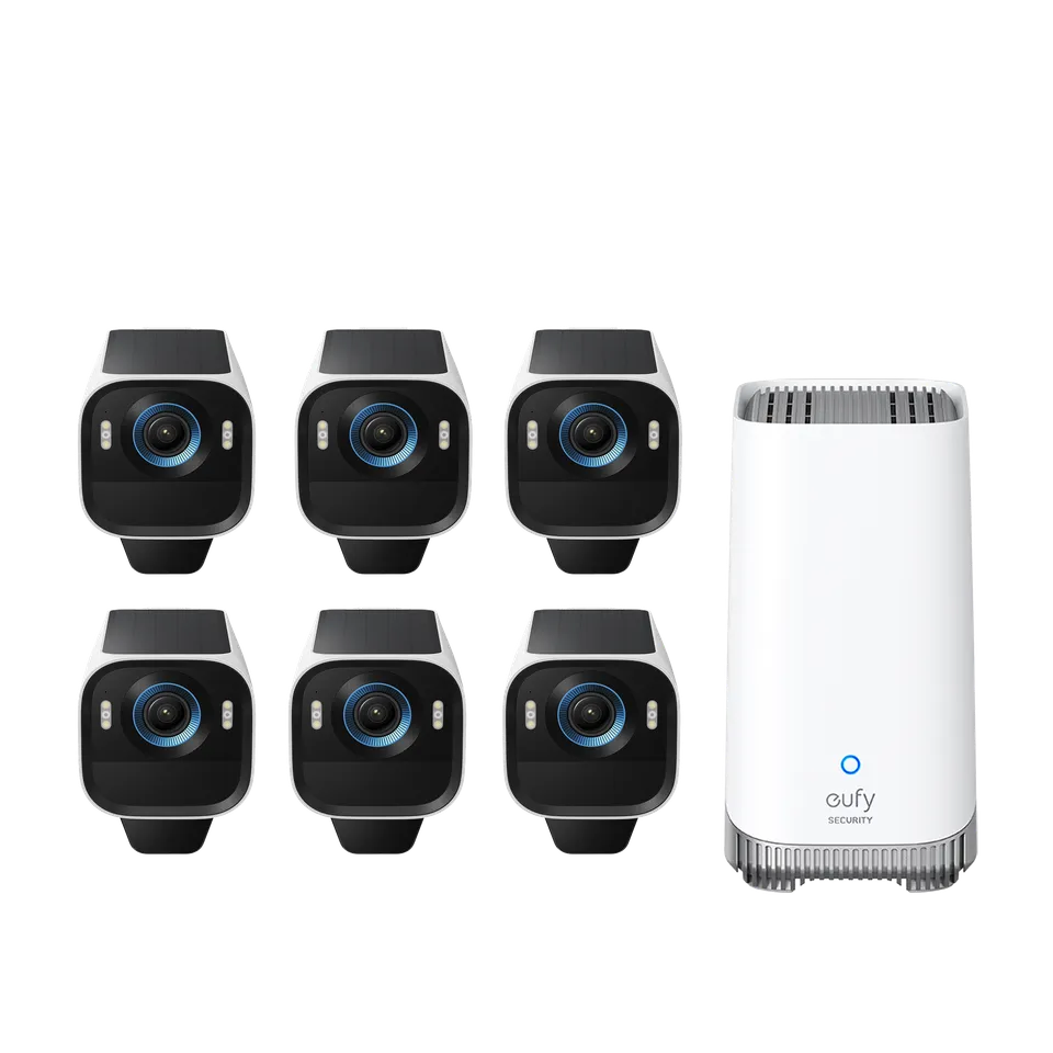 eufy-eufycam-s3-pro-kit-6-cam-ras-4k-solaire-2 image 1