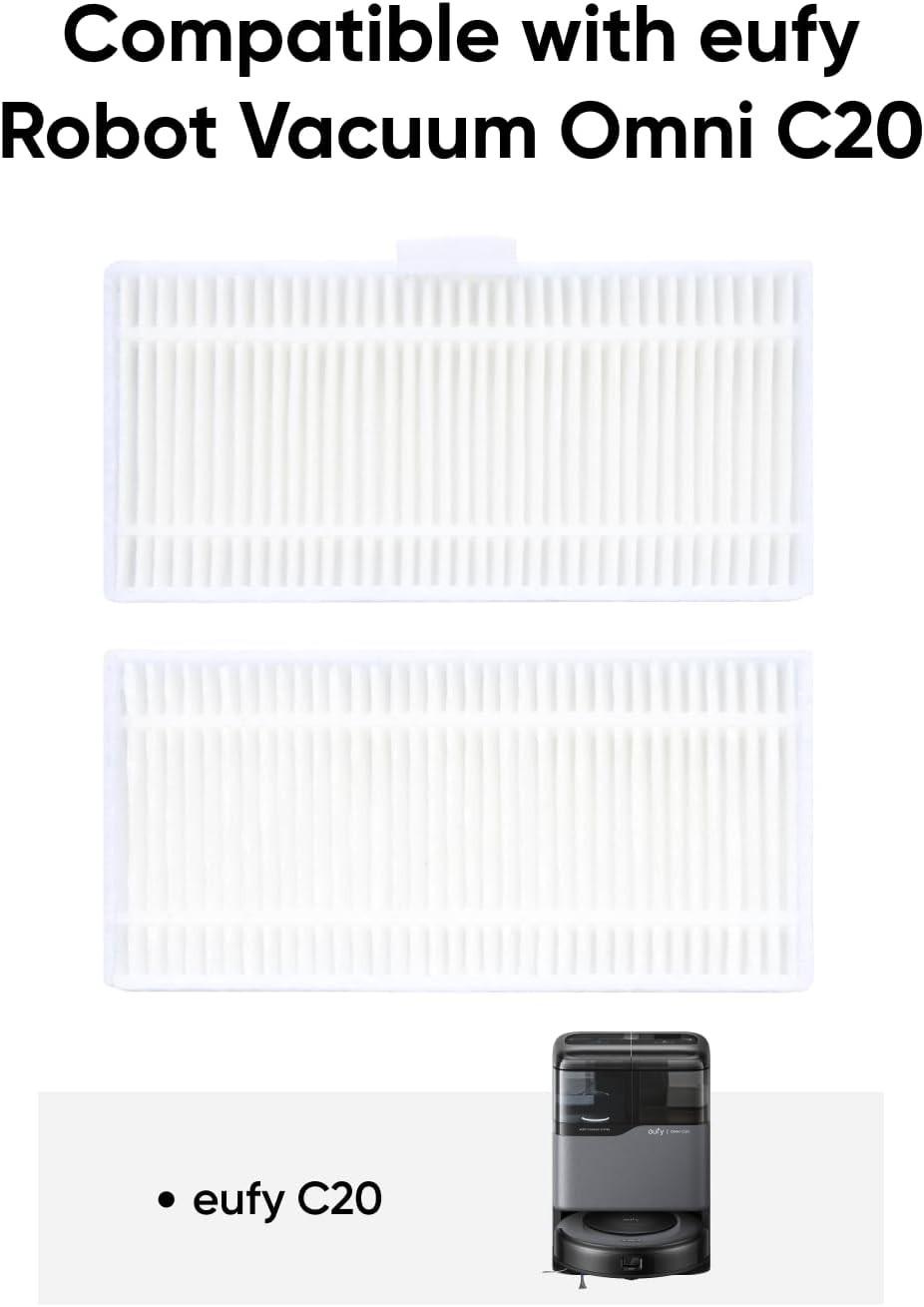 eufy-lot-de-2-filtres-de-rechange-lavables-pour-robot-omni-c20 image 3
