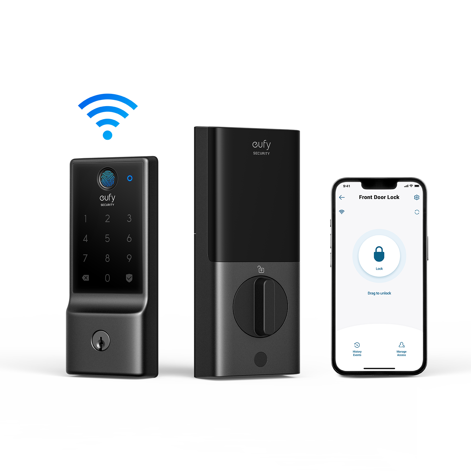 eufy-smart-lock-c220-serrure-empreinte-digitale-5-en-1-8-mois-autonomie image 3