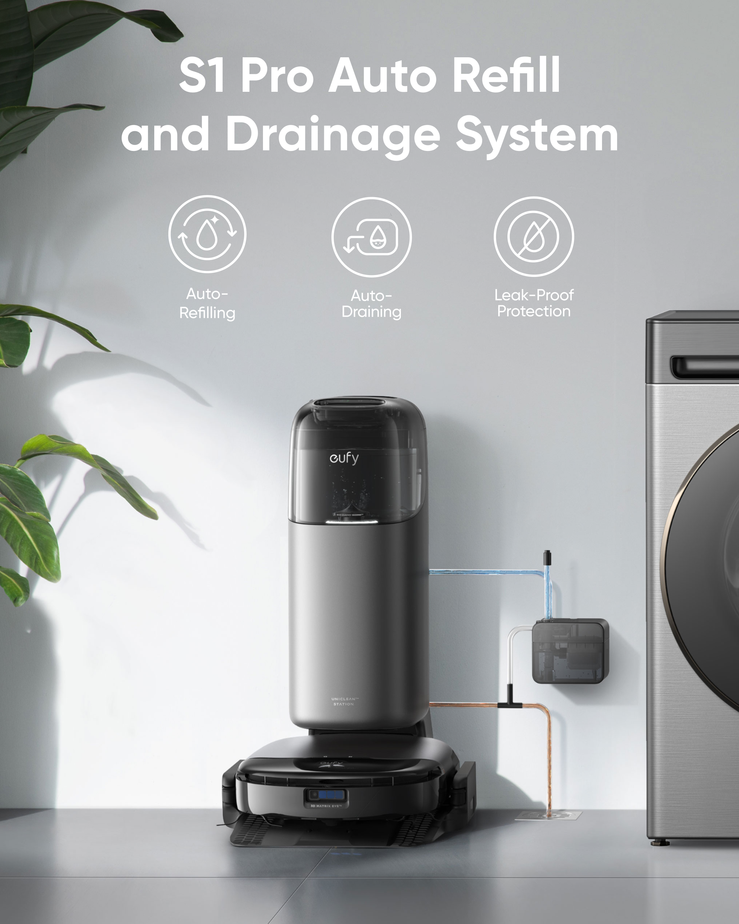 eufy-module-vidange-et-remplissage-automatique-pour-s1-pro-hydrojet image 2