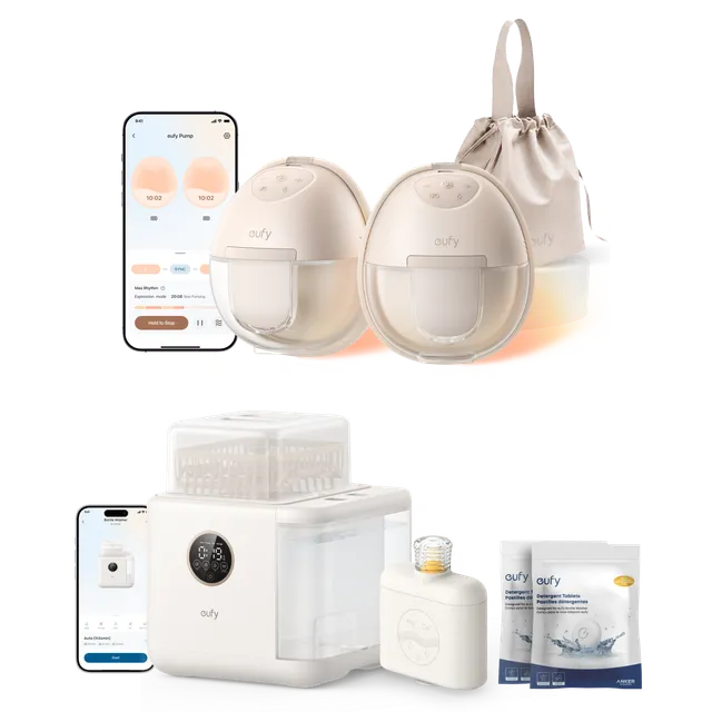 eufy-tire-lait-portable-s1-lave-biberons-s1-pro image 1