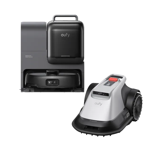 eufy-robot-aspirateur-omni-e28-robot-tondeuse-e15 image 1