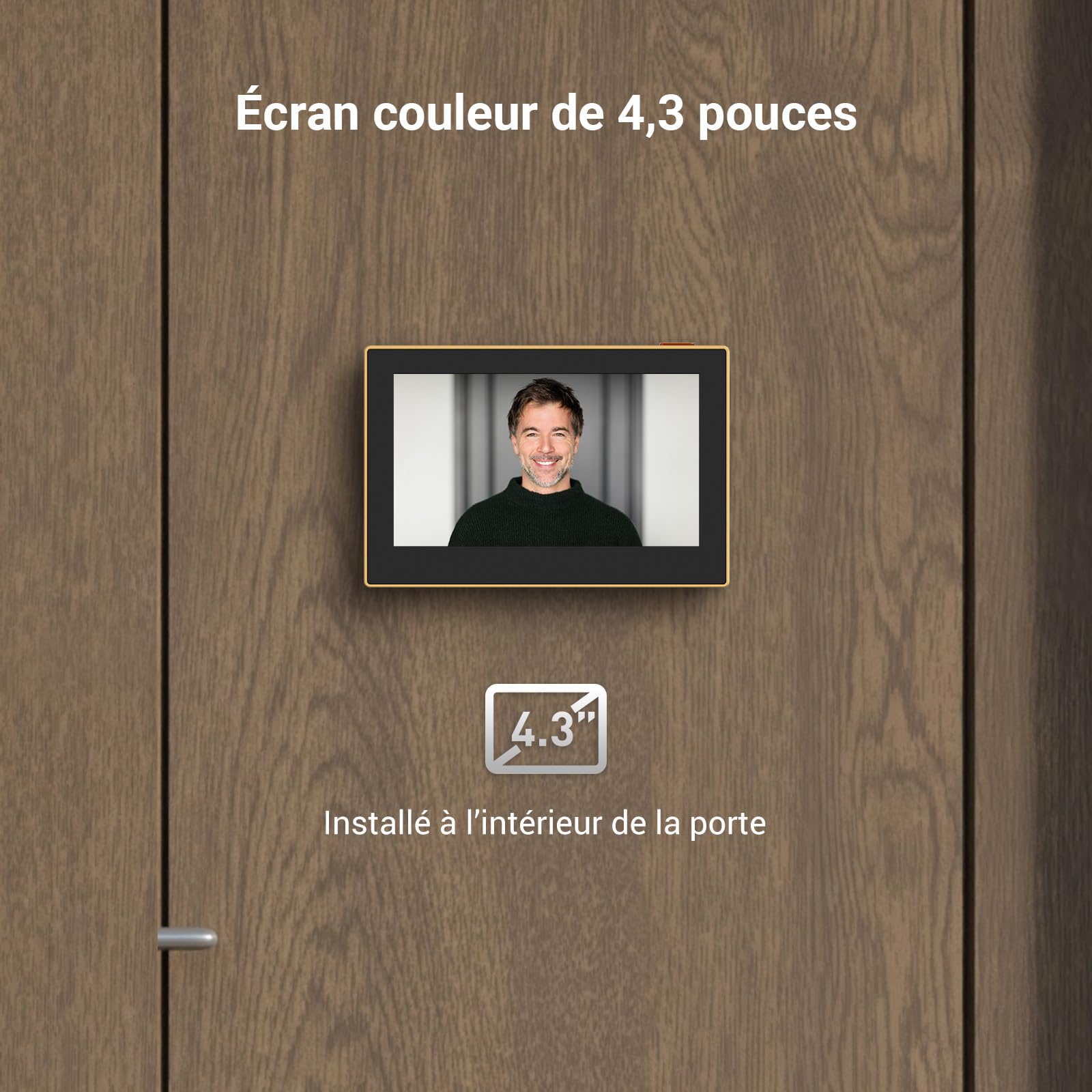 ezviz-cp2-judas-connect-sans-fil-2mp-cran-4-3-pouces-or image 2