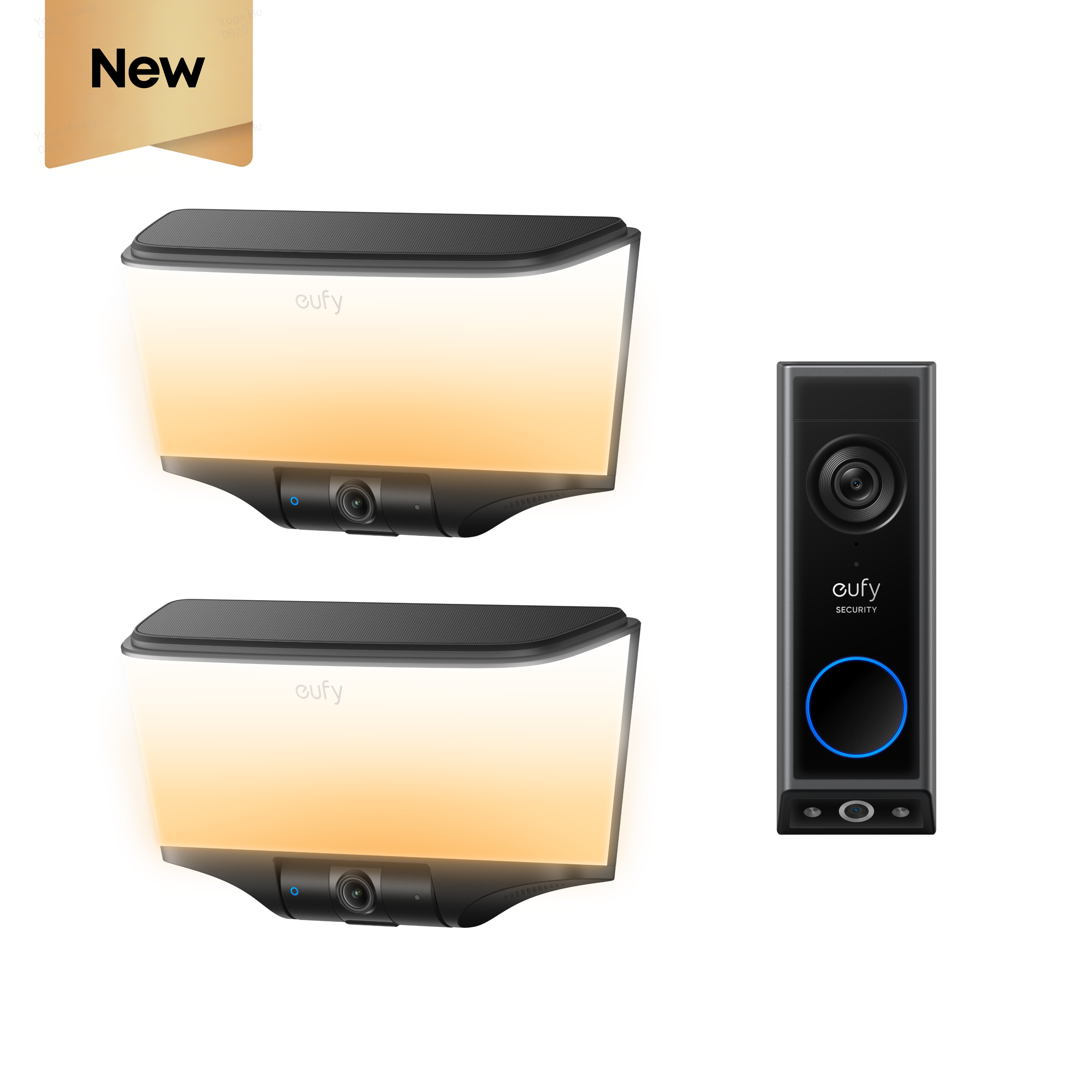 eufy-wall-light-cam-s4-lot-de-2-sonnette-vid-o-e340 image 1