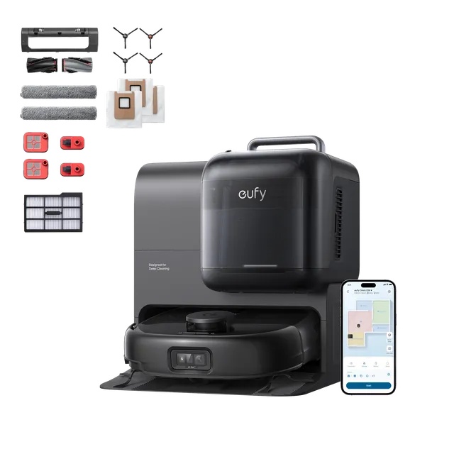 eufy-robot-vacuum-omni-e28-3-en-1-kit-accessoires-complet image 1