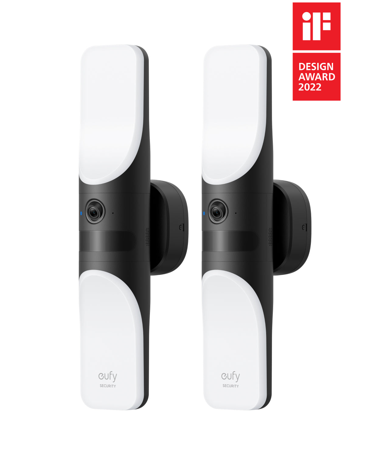 eufy-wired-wall-light-cam-s100-pack-de-2-cam-ra-applique-murale image 2