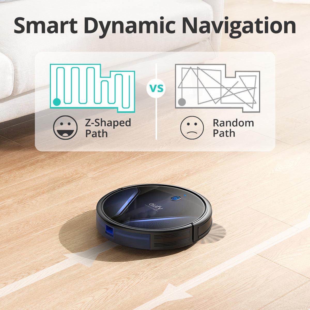 eufy-clean-robovac-g20-aspirateur-robot-navigation-intelligente-2500-pa image 2