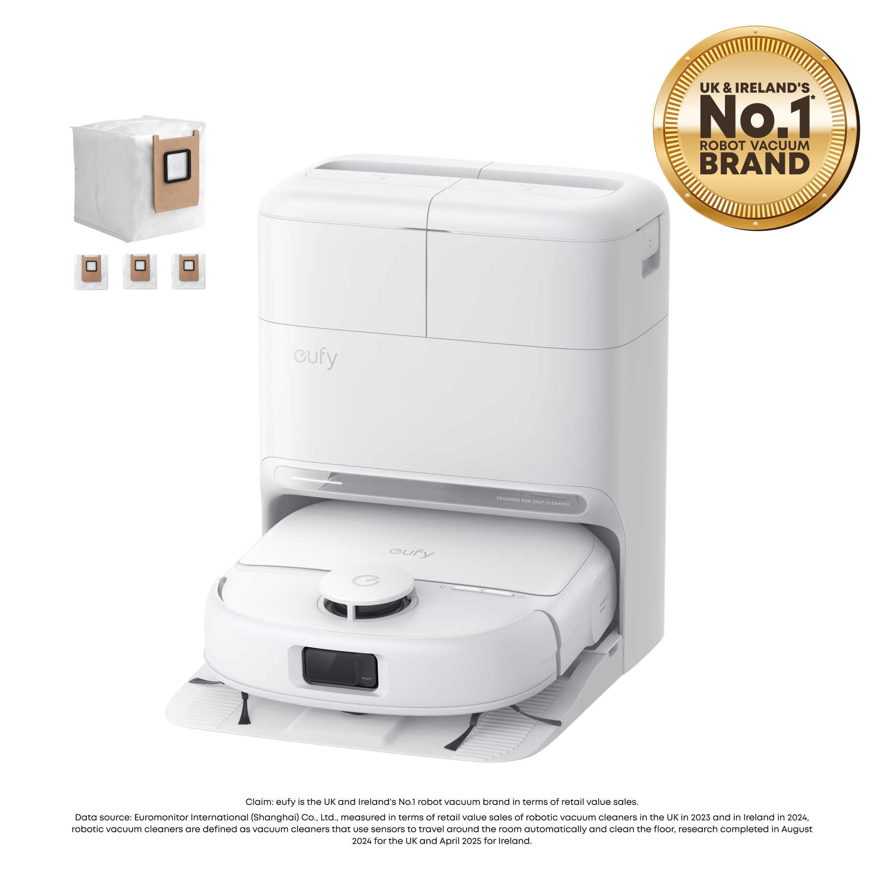 eufy-omni-c28-robot-aspirateur-laveur-blanc-kit-de-remplacement image 6