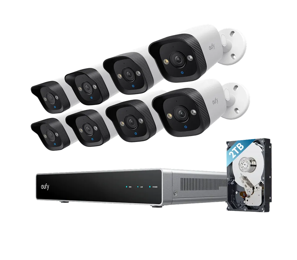 eufy-poe-nvr-security-system-e40-kit-8-cam-ras-bullet-4k image 1