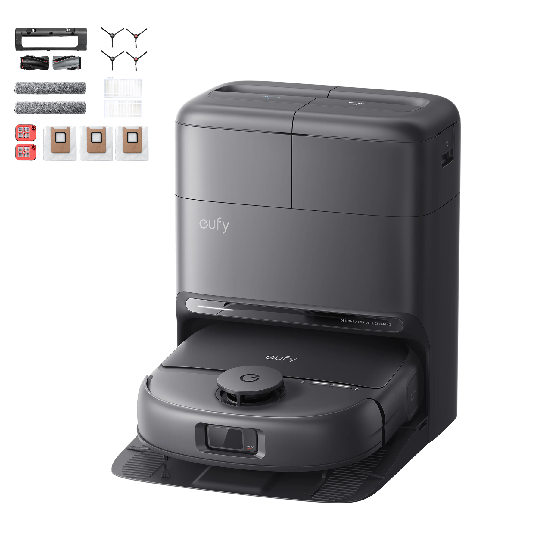 eufy-omni-c28-aspirateur-robot-laveur-15000-pa-station-5-en-1-kit-remplacement image 1