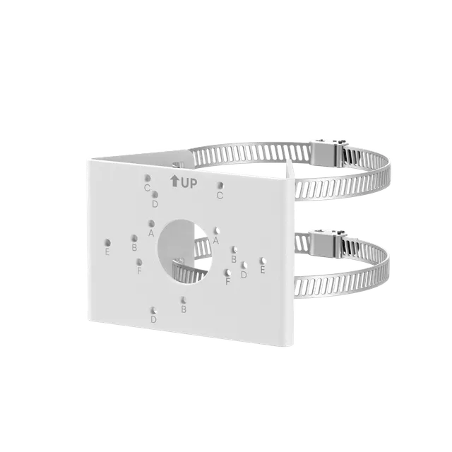 eufy-support-poteau-pole-mount-bracket-t870c-fixation-m-tal-universelle image 1