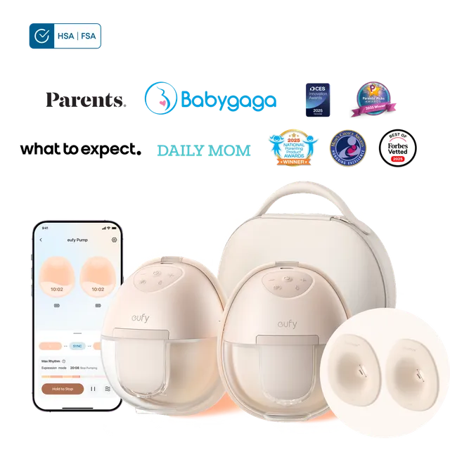 eufy-s1-pro-24mm-flange-set-2-pack-for-s1-pro-original-wearable-breast-pumps image 1
