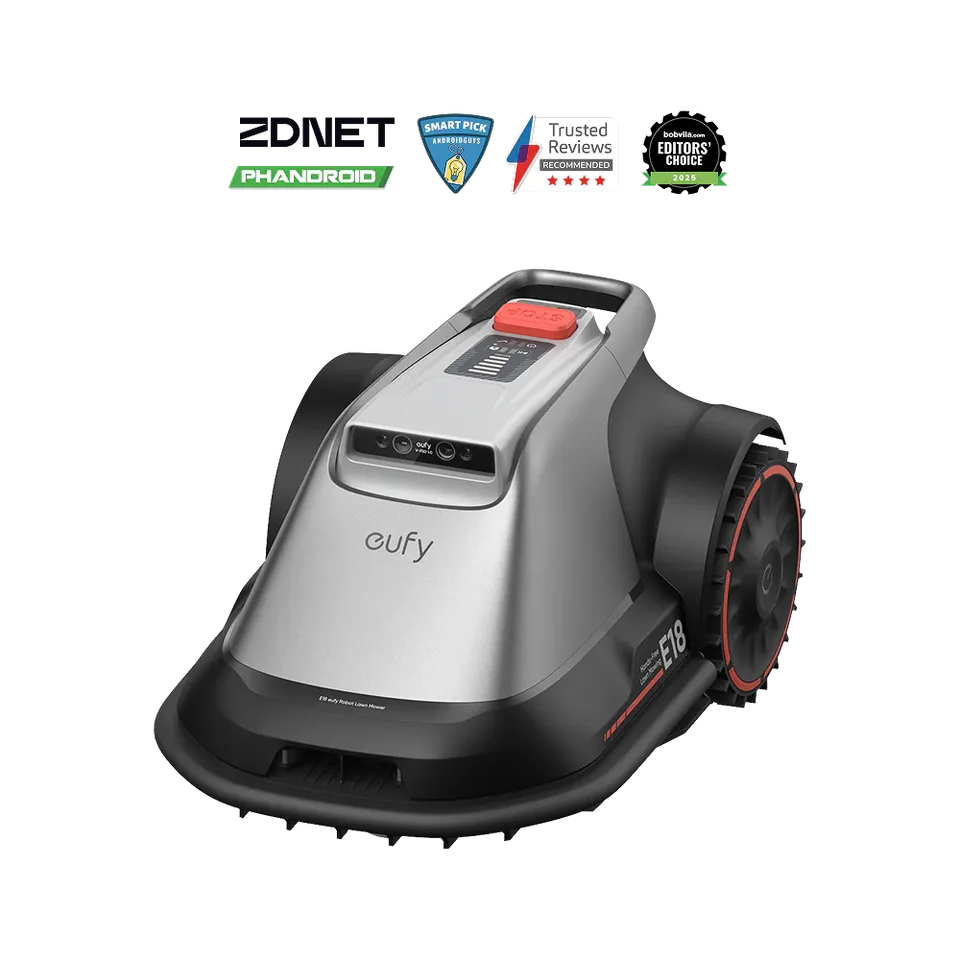 eufy-robot-tondeuse-e18-sans-fil-avec-technologie-pure-vision-fsd image 1